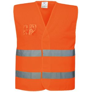 Portwest - C494ORRL/XL - HV-vest - Oranje - Reflecterende Band - CE-gecertificeerd