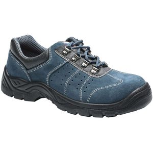 Portwest FW02 Steelite Geperforeerde Trainer Schoen, S1P, Blue, Normaal, Grootte 43