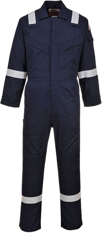 Overall - Vlamvertragend - Lichtgewicht - Blauw - Twill Stof