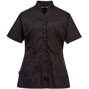 Dames - Premium - Tuniek - Zwart - Maat Medium, UPF 50, Duurzaam Polyester/Katoen