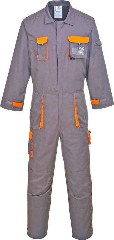 Portwest - Texo Contrast Overall - Grey - Werkoveralls