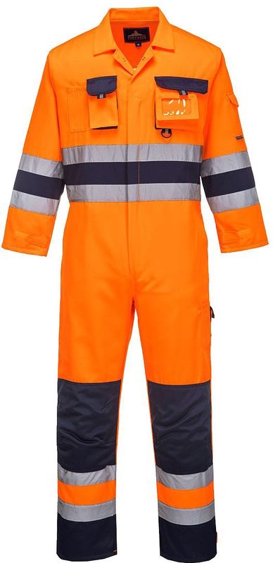 Werkoverall - Reflecterend - Polyester/Katoen - Vlekbestendig - 12 Zakken