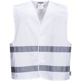 Veiligheidsvest - Groen - 100% Polyester - Lichtgewicht - Reflecterende Striping