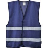 Veiligheidsvest - Groen - 100% Polyester - Lichtgewicht - Reflecterende Striping
