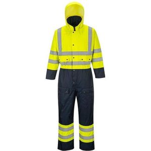Portwest - Hi-Vis Tweekleuren Overall - Gevoerd - S485