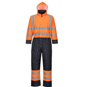 Portwest - Hi-Vis Tweekleuren Overall - Gevoerd - S485