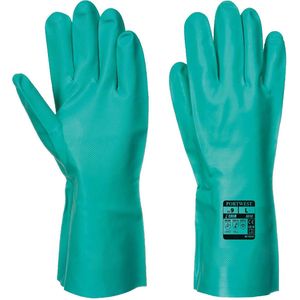 Portwest A810 Nitrosafe Chemische Handschoen, Normaal, Grootte 2XL, Groen