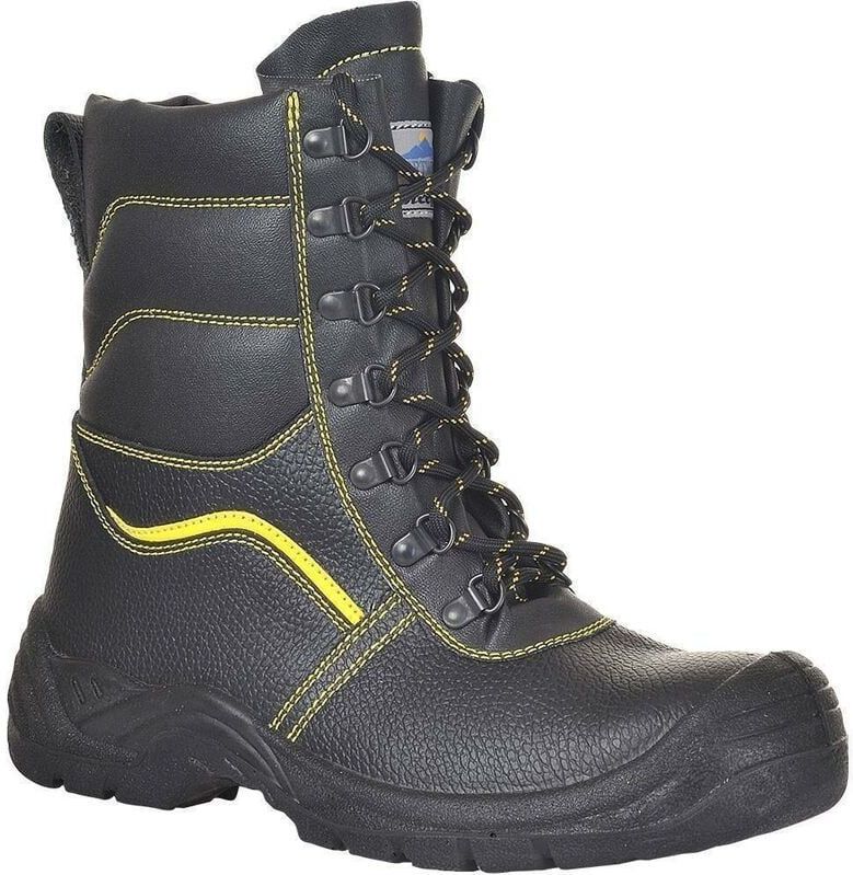 Portwest Furlined S3 Boot - Zwart - Veiligheidslaarzen met Binnenvoering