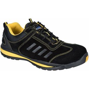 Portwest - Lusum S1P HRO Steelite - Schoenen - Zwart - Suède en Textiel