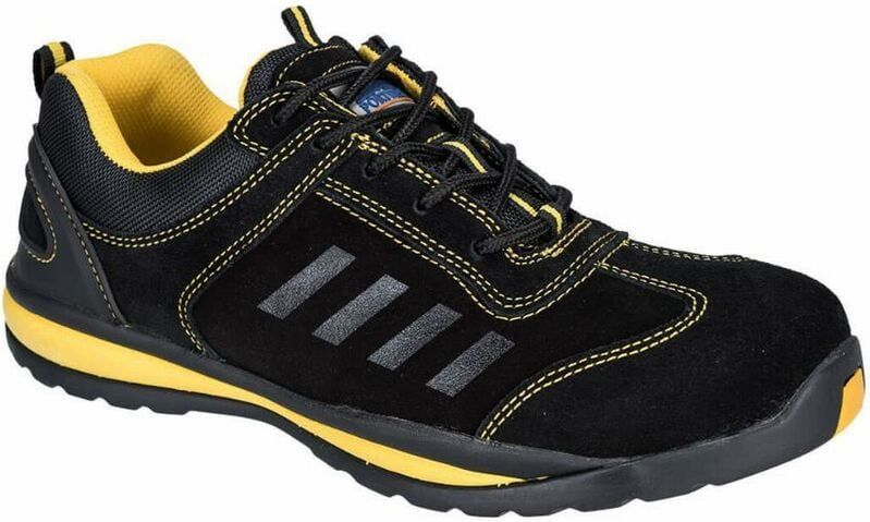 Portwest - Lusum S1P HRO Steelite - Schoenen - Zwart - Suède en Textiel