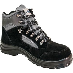 Portwest FW66 Steelite All Weather Wandelschoen Hoog, Model S3 WR, Zwart, Grootte 38