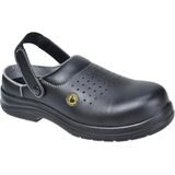 Sicherheitsclogs esd sb ae - en 61340 Schwarz 38 - Portwest