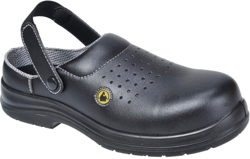 Portwest - Compositelite ESD - Geperforeerde Veiligheidsklompschoen - 100% Metaalvrij