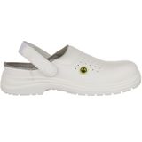 Portwest - Compositelite ESD Veiligheidsklompschoen - Wit - Microvezel - Antislip