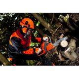 Portwest - PW98 - Veiligheidshelm - Met Vizier en Gehoorbescherming - Verstelbaar van 56-63cm