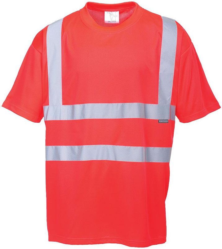 Portwest - Hi-Vis T-Shirt S478 - Rood - T-shirt