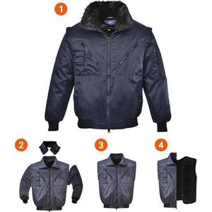 Pilot - Jack Beaver - Multifunctionele Werkjas met Bontkraag