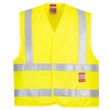 Portwest - FR75YER - Veiligheidsvest - Geel - CE-gecertificeerd