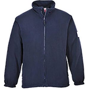 Vlamvertragende - Antistatische Fleece - Navy - CE-CAT III - UPF 50 - 2 Zakken met Rits