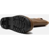 PVC - Veiligheidslaarzen - Gevoerd - Bruin - PVC/Nitril