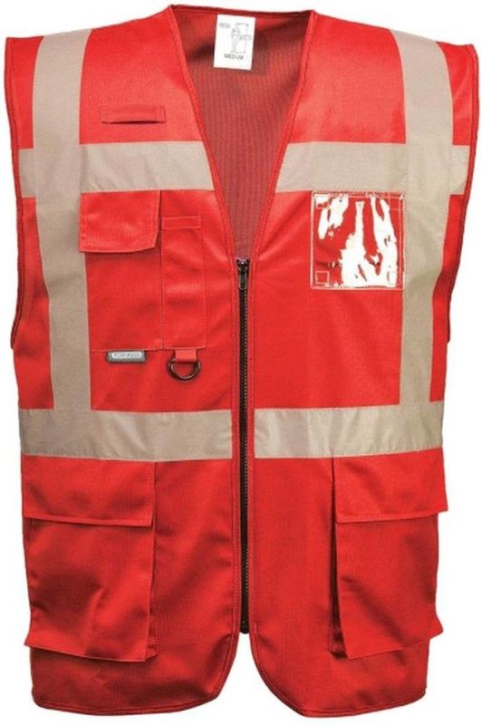 Portwest - Iona Executive - Veiligheidsvest - Reflecterend - Multifunctionele Zakken