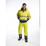 Hi-Vis - Tweekleuren - Bomberjack - Geel/Blauw - Waterdicht, Reflecterende Striping, UPF 50