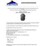 Hi-Vis - Tweekleuren - Bomberjack - Geel/Blauw - Waterdicht, Reflecterende Striping, UPF 50