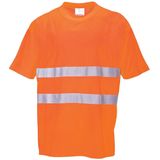 Portwest - S172 - T-shirt - Oranje - Katoen - Comfortabel Ademend