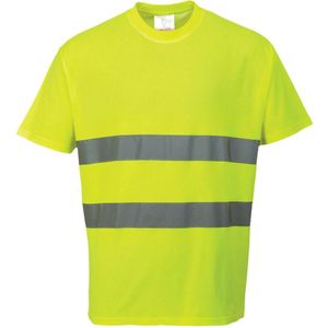 Cotton Comfort T-Shirt Kleur: Oranje Maat: XL