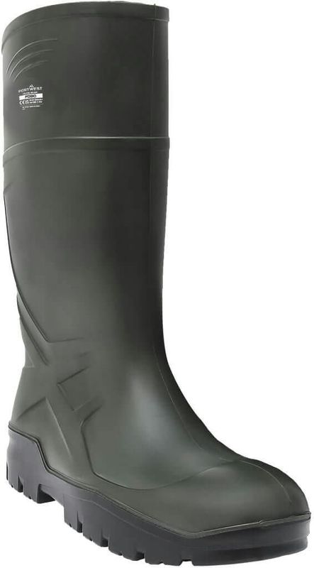 Portwest - Laars PU - Werklaars - Zwart - Waterdicht - Anti-slip