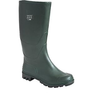 Portwest FW90 Wellington Waterdichte PVC-laarzen voor heren, groen, 39