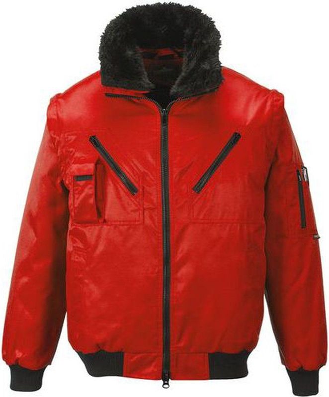 Portwest - Pilotjack PJ10 - Rood - Werkjack - 4XL