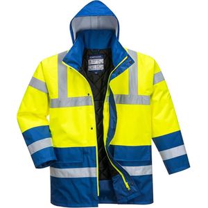 Portwest Hi-Vis Verkeersjack Grijs-Geel S466