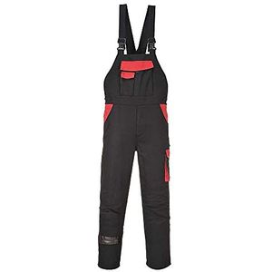 Portwest CW12 Warsaw Amerikaanse Overall, Normaal, Grootte S, Zwart
