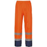 Hi-Vis Klassieke Tweekleuren Regenbroek maat Medium, OrNa