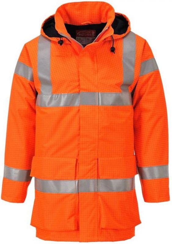 Portwest - Bizflame FR S774 - Regenjack - Lichtgewicht - Vlamvertragend - CE Gecertificeerd