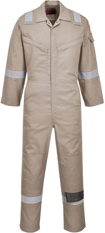 Portwest - FR21 - Antistatische Overall - Khaki - 210gm