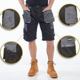 Portwest korte broek KS18 Zwart/Grijs