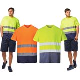 PITT - Hi-vis Confort Coton T-shirt S173 Portwest Geel