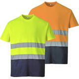 PITT - Hi-vis Confort Coton T-shirt S173 Portwest Geel
