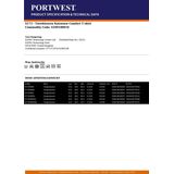 PITT - Hi-vis Confort Coton T-shirt S173 Portwest Geel