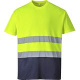PITT - Hi-vis Confort Coton T-shirt S173 Portwest Geel