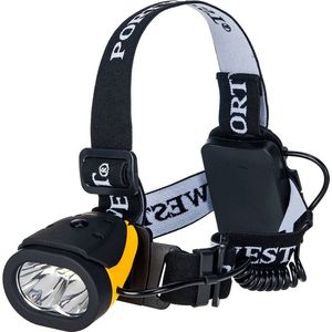 Portwest PA63YBR Dual Power hoofdlamp, kleur: geel/zwart, één maat, PA63YBR