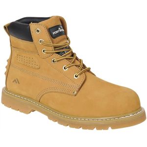 Portwest - Steelite Welted Plus - Veiligheidsschoen - Zwart - Nubuck - SBP HRO