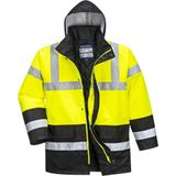 Portwest - Hi-Vis S466 - Verkeersjack - Twee Kleuren - Waterproof - Bescherming tegen Koude tot -40°C