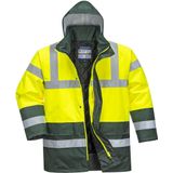 Portwest - Hi-Vis S466 - Verkeersjack - Twee Kleuren - Waterproof - Bescherming tegen Koude tot -40°C