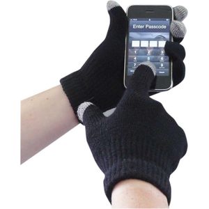 Touchscreen Handschoenen Zwart - Maat 2XL/3XL