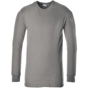 Portwest - Thermisch T-Shirt - Grijs - Lange Mouw - B123GRRM