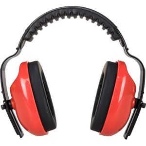 Portwest PW48 PW Classic Plus gehoorbescherming, rood, rood x