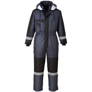 Portwest - S585 - Winteroverall - Zwart - Waterdicht, Gevoerd, CE Gecertificeerd, Bescherming tot -40°C